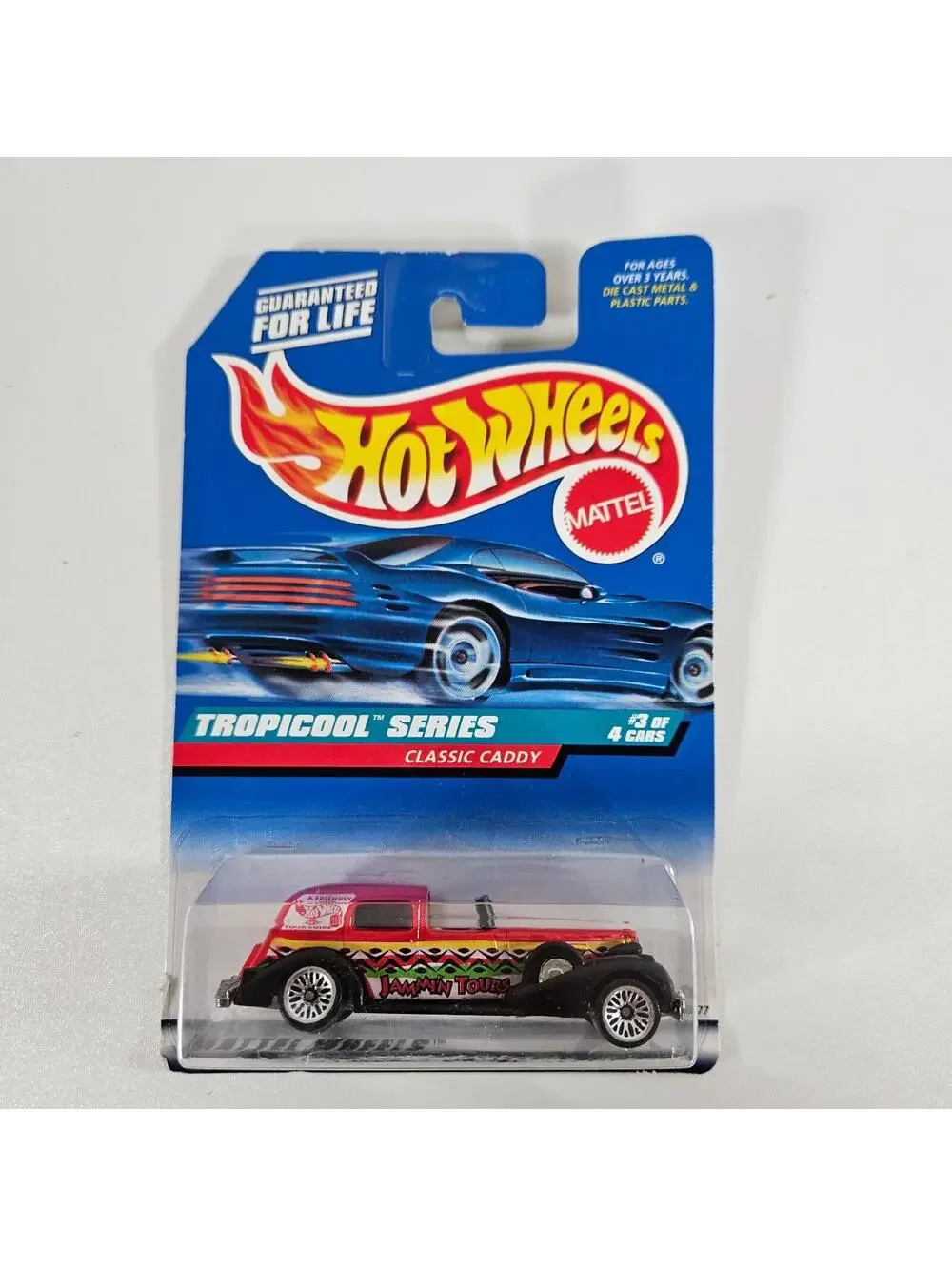 Hot Wheels 1998 Tropicool Series 3 of 4 Ice Cream Truck Baja Bug Caddy 1:64 NIP